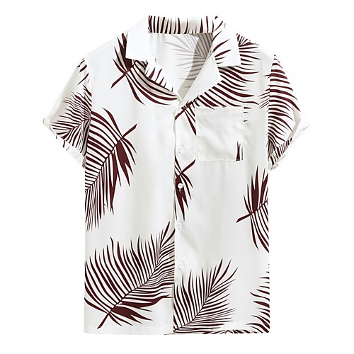

Men's Daily Shirt - Floral Wine