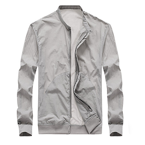 

Men's Hiking Jacket Outdoor Waterproof Breathable Quick Dry Anti-Eradiation Hoodie Top Fishing Climbing Camping / Hiking / Caving White / Black / Pink / Grey / Royal Blue