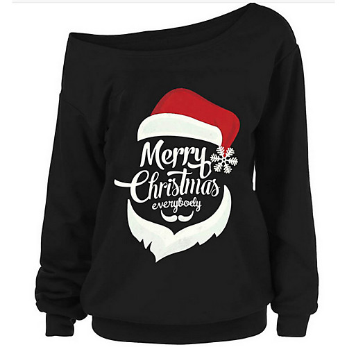 

Women's Basic Sweatshirt - Solid Colored / Letter Red S
