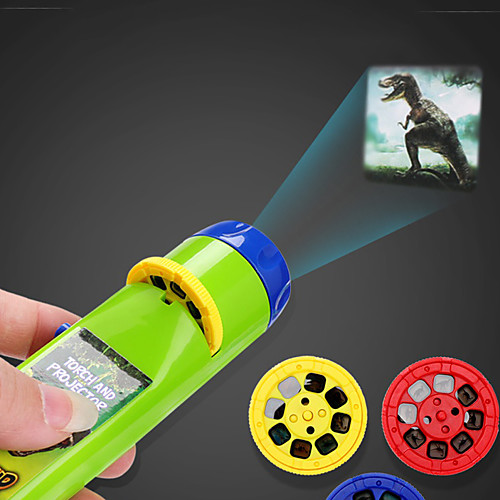 

Flashlights Dinosaur Fish Slide Projector Torch Projection Light Educational Toy Lovely Parent-Child Interaction 3 Films Child's for Birthday Gifts and Party Favors Bedtime