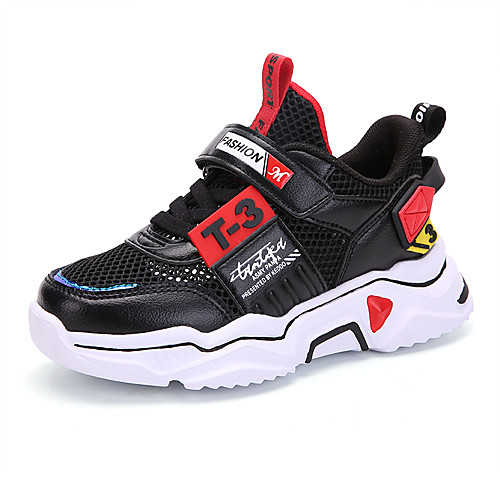 

Boys' / Girls' Comfort Mesh Trainers / Athletic Shoes Little Kids(4-7ys) / Big Kids(7years ) Running Shoes / Walking Shoes White / Black / Beige Summer / Fall / Color Block / Slogan