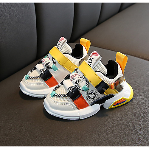 

Boys' Comfort Flyknit Trainers / Athletic Shoes Little Kids(4-7ys) Black / Pink / Beige Spring