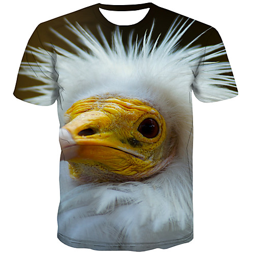 

Men's Daily Street chic T-shirt - 3D Print Rainbow