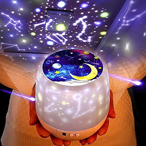 

Baby & Kids' Night Lights Moon Star LED Lighting Glow USB Batteries Powered Kid's Adults for Birthday Gifts and Party Favors 1 pcs / Silicone
