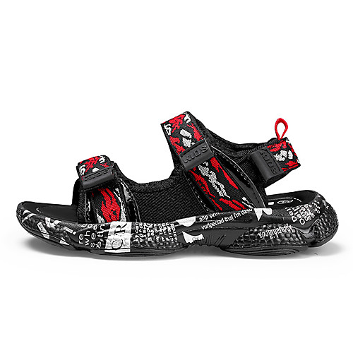 

Boys' Slingback Canvas Sandals Little Kids(4-7ys) / Big Kids(7years ) Walking Shoes Black / Dark Blue Summer / Fall / Color Block