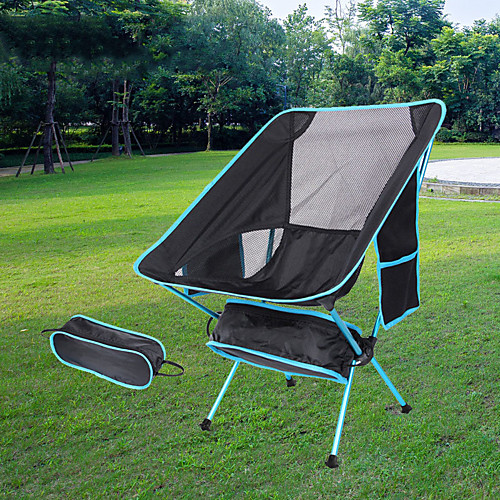 

Camping Chair Portable Foldable Washable Comfortable Steel Tube for 1 person Fishing Beach Camping / Hiking / Caving Traveling Autumn / Fall Summer Red Orange Green Blue
