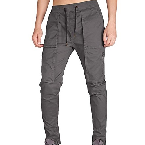 

Men's Basic Chinos Pants - Solid Colored Army Green Khaki Black US32 / UK32 / EU40 US34 / UK34 / EU42 US36 / UK36 / EU44