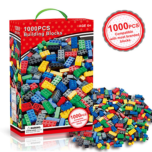 

Building Blocks Construction Set Toys Educational Toy 1000 pcs Novelty DIY Unisex Toy Gift / Kid's