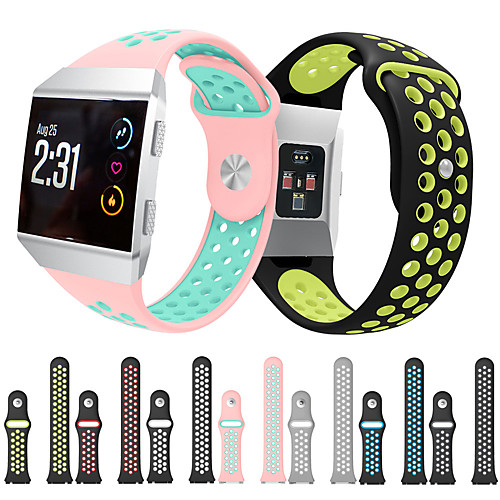 

Silica Gel Watch Band Strap for Fitbit ionic 22cm / 8.66 Inches / 24cm / 9 Inches 2.6cm / 1.02 Inches