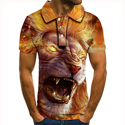 

Men's Daily Basic Polo - 3D Yellow