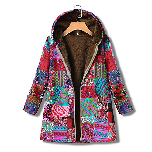 

Women's Padded Color Block Polyester Blue / Red / Orange S / M / L