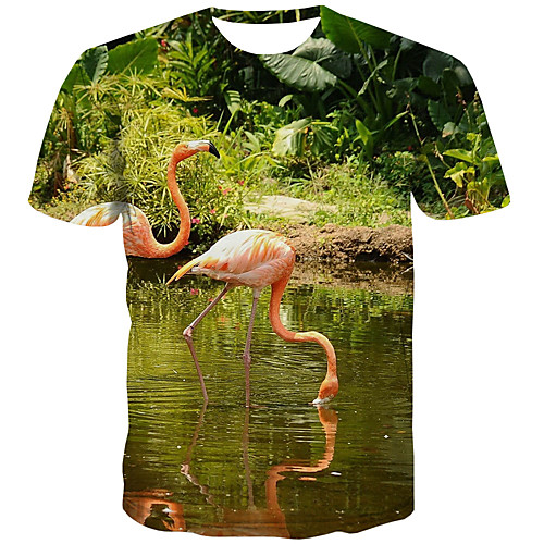 

Men's Daily Street chic T-shirt - 3D Print Rainbow