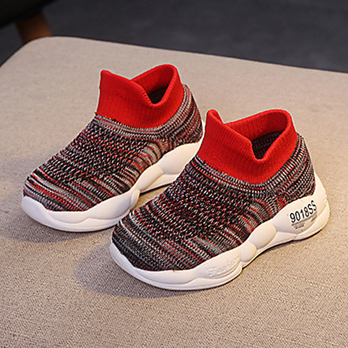 

Boys' Comfort / Bootie Flyknit Trainers / Athletic Shoes Toddler(9m-4ys) / Little Kids(4-7ys) Black / Red / Gray Spring / Fall / Booties / Ankle Boots / Party & Evening