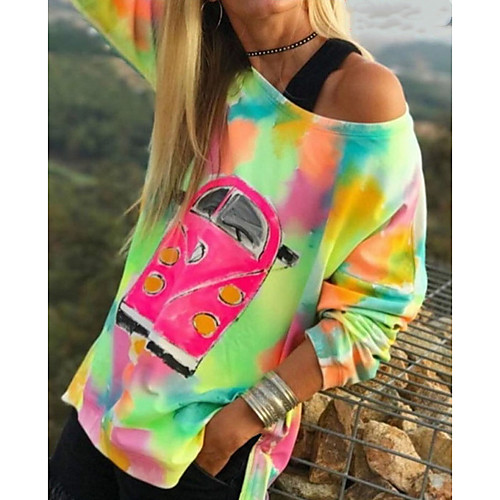 

Summer Tie Dye Print Top