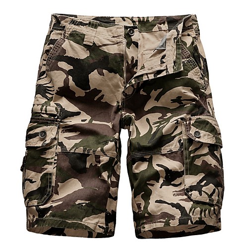 

Men's Basic Shorts Pants - Camouflage Army Green Khaki Light gray US32 / UK32 / EU40 US34 / UK34 / EU42 US36 / UK36 / EU44