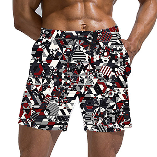 

Men's Sporty / Basic Daily Holiday Chinos / Shorts Pants - 3D Print / Drawstring Wine US32 / UK32 / EU40 US34 / UK34 / EU42 US36 / UK36 / EU44