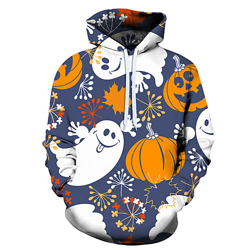 

Men's 3D Print / Casual Hoodie - 3D / Cartoon / Character Rainbow US32 / UK32 / EU40