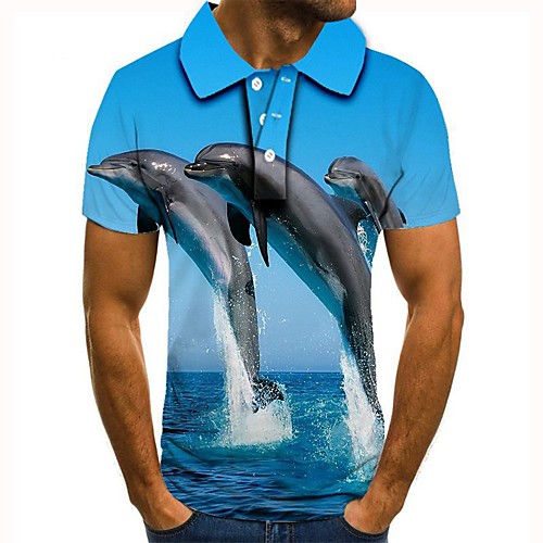 

Men's Daily Basic Polo - 3D Blue