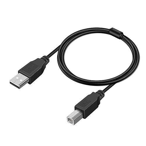 

Black USB-MIDI Cable for Keyboard in 1.2-1.5 Meter