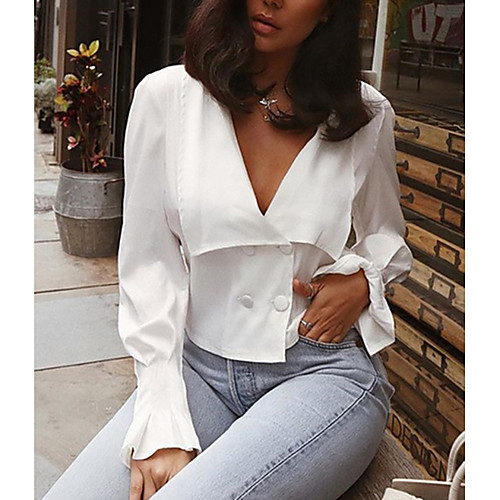 

Summer Long Sleeve Blouses