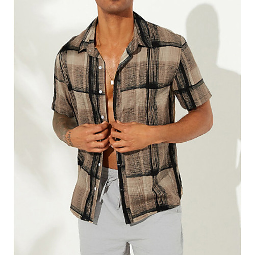 

Men's Daily Shirt - Striped Blue