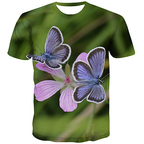 

Men's Daily Street chic T-shirt - 3D Print Rainbow