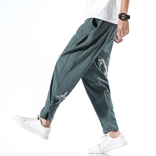 

Men's Chinoiserie Chinos Pants - Animal Comfort Wine Green Light gray US32 / UK32 / EU40 US34 / UK34 / EU42 US38 / UK38 / EU46