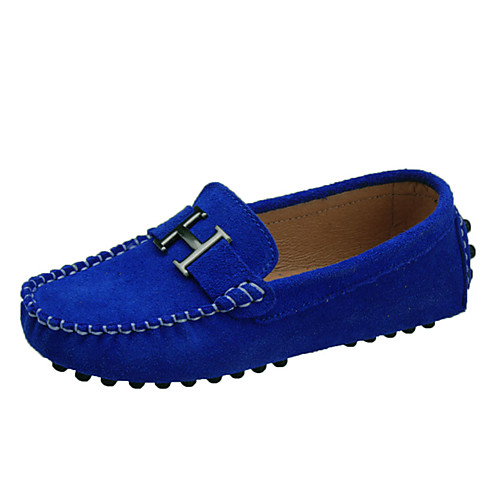 

Boys' / Girls' Moccasin / First Walkers Suede Loafers & Slip-Ons Little Kids(4-7ys) / Big Kids(7years ) Walking Shoes Red / Orange / Blue Summer / Fall