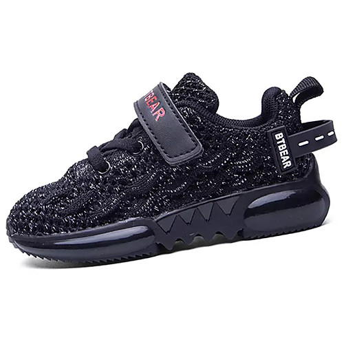 

Boys' / Girls' Comfort Elastic Fabric / Flyknit Trainers / Athletic Shoes Little Kids(4-7ys) Running Shoes White / Black / Red Summer