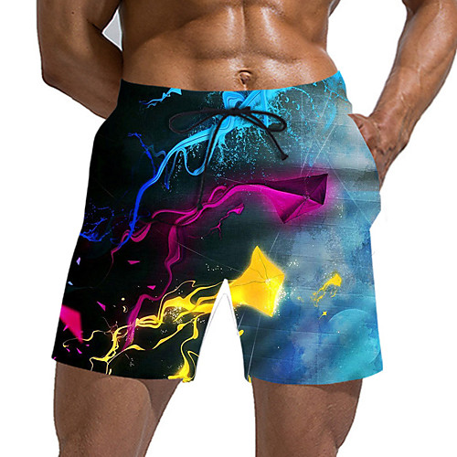 

Men's Sporty / Basic Daily Holiday Chinos / Shorts Pants - 3D Print / Drawstring Blue US32 / UK32 / EU40 US34 / UK34 / EU42 US36 / UK36 / EU44
