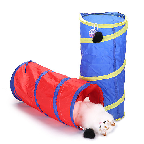 

Tunnels Dog Cat Pets Pet Toy 1pc Pet Friendly Portable Collapsible Polyester Gift