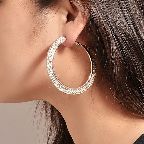 

Women's Earrings Geometrical Wedding Classic Punk Trendy Africa Steampunk Earrings Jewelry Silver For Party Evening Engagement Prom Birthday Beach 1 Pair