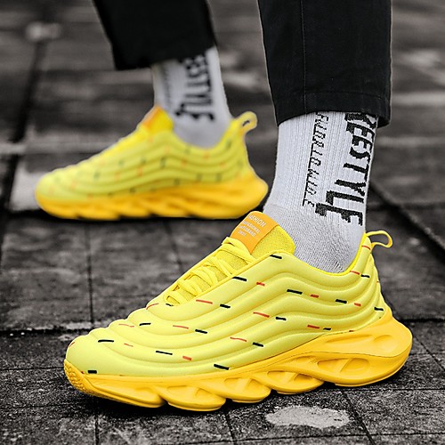 

Men's Spring & Summer Classic Daily Trainers / Athletic Shoes Running Shoes Mesh Yellow / Red / Black