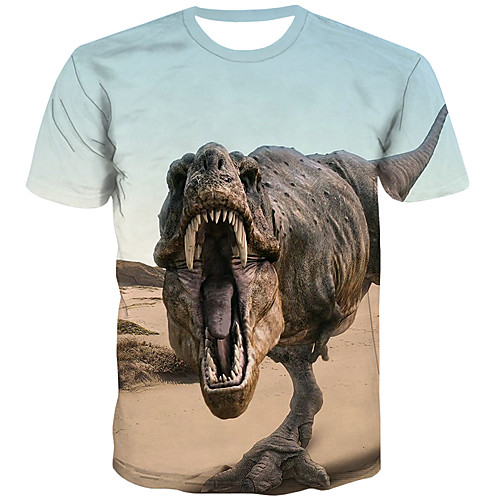 

Men's Daily Street chic T-shirt - 3D Print Rainbow