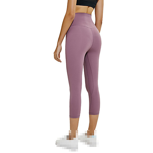

Women's Leggings Running Tights Compression Pants Elastane Sports Winter Bottoms Running Jogging Training Breathable Quick Dry Sweat-wicking Solid Colored Blushing Pink Red Green Black / Butt Lift