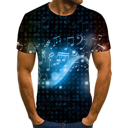 

Men's Daily Basic T-shirt - 3D Blue