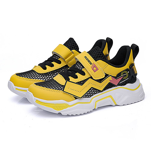 

Boys' / Girls' Comfort / First Walkers Mesh Trainers / Athletic Shoes Little Kids(4-7ys) / Big Kids(7years ) Running Shoes / Walking Shoes White / Yellow / Blue Spring / Summer