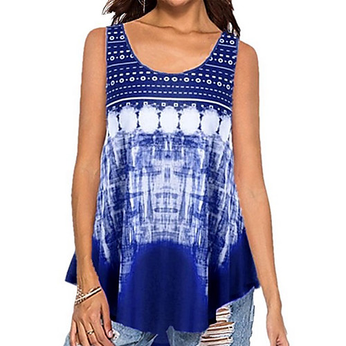 

Women's Graphic T-shirt Daily Wine / Blue / Purple / Green