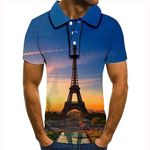 

Men's Daily Basic Polo - 3D Blue