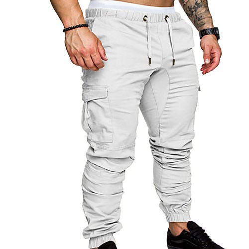 

Men's Basic Chinos Pants - Solid Colored Wine Army Green Khaki US32 / UK32 / EU40 US34 / UK34 / EU42 US36 / UK36 / EU44