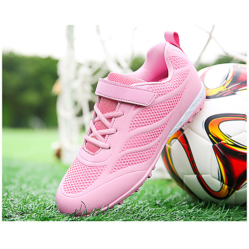

Boys' / Girls' Comfort PU Trainers / Athletic Shoes Little Kids(4-7ys) / Big Kids(7years ) Soccer Shoes Black / Pink / Blue Spring / Fall