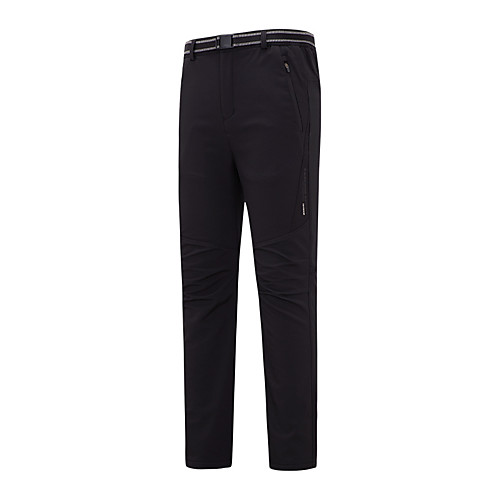

Men's Hiking Pants Winter Outdoor Warm Soft Comfortable Pants / Trousers Climbing Camping / Hiking / Caving Traveling Black Army Green Grey L XL XXL XXXL 4XL Standard Fit