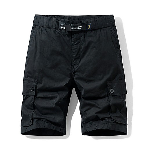 

Men's Basic Shorts Pants - Solid Colored Army Green Khaki Black US32 / UK32 / EU40 US36 / UK36 / EU44 US38 / UK38 / EU46