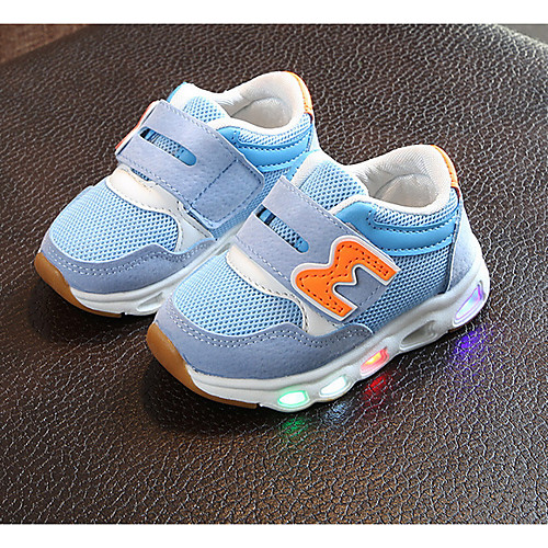 

Boys' Comfort Mesh Trainers / Athletic Shoes Big Kids(7years ) Pink / Blue / Gray Spring