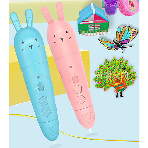 

3D Printing Pen Creative Painting Low Temperature Plastic Shell Child's Adults' Women's Boys and Girls Toy Gift
