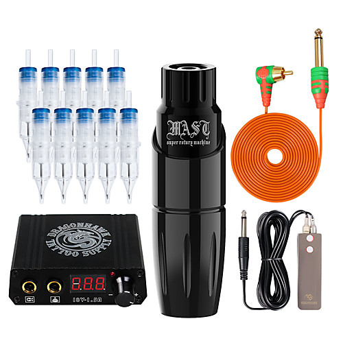 

Professional Tattoo Kit Tattoo Machine - 1 pcs Tattoo Machines, Portable / Professional / All in One Aluminum Alloy 1 rotary machine liner & shader