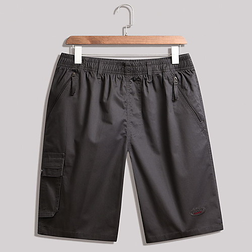 

Men's Hiking Shorts Outdoor Breathable Quick Dry Comfortable Cotton Shorts Climbing Camping / Hiking / Caving Traveling Army Green Grey Khaki L XL XXL XXXL 4XL Loose