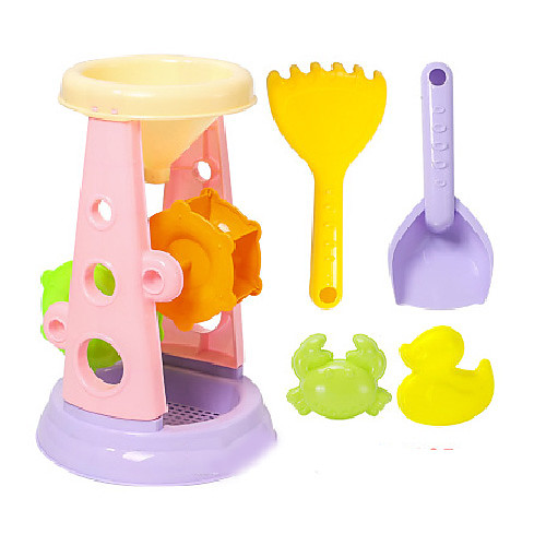 

Beach Toy Outdoor Novelty Toys Soft Plastic 5 pcs Kid's All Toy Gift