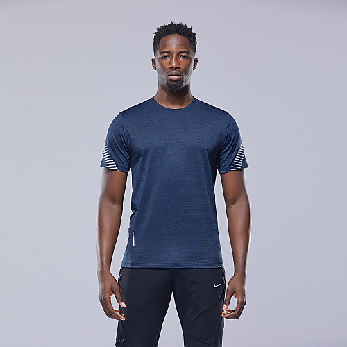 

Men's Solid Colored T-shirt Daily Sports Blue / Royal Blue / Dark Gray / Gray