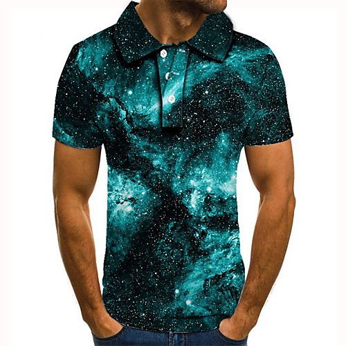 

Men's Daily Basic Polo - 3D Purple